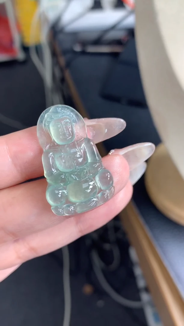 定制翡翠未镶嵌观音