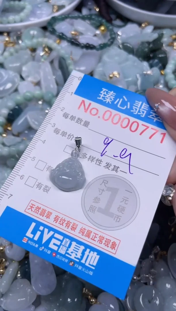 颈饰未镶嵌翡翠771