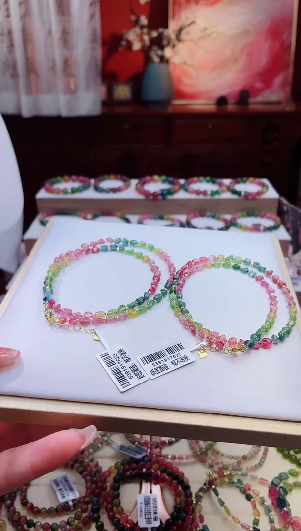 项链未镶嵌碧玺项链多样性发其一