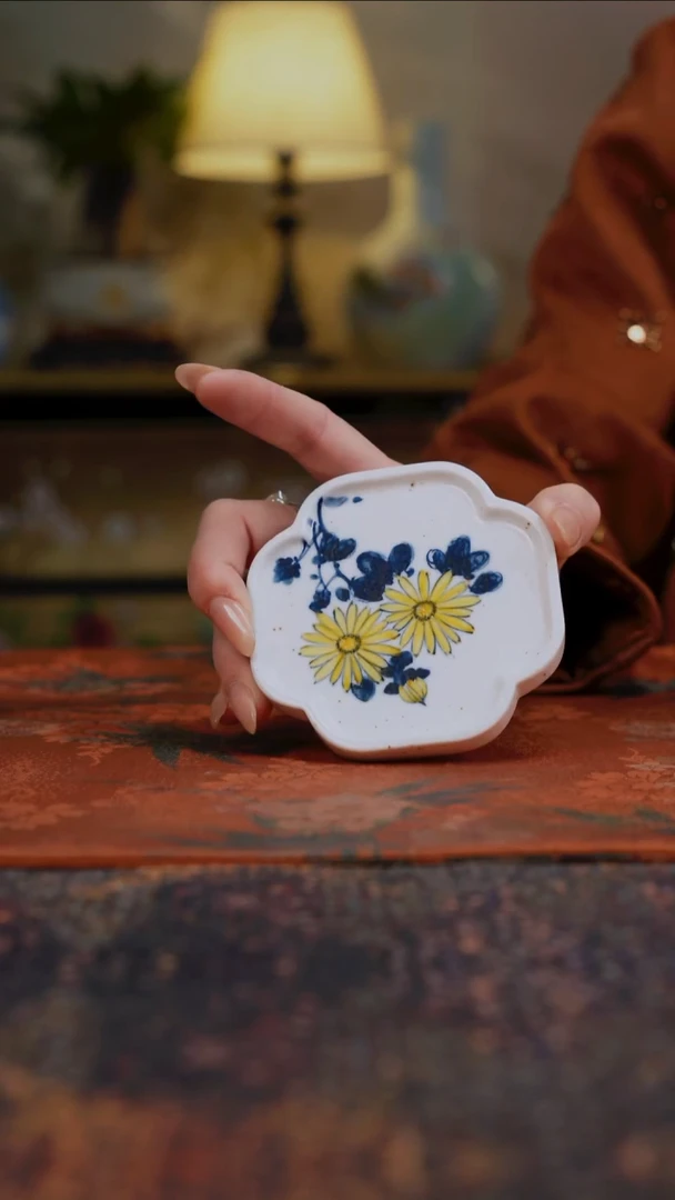 杯景德镇陶瓷杯碗柴烧多人