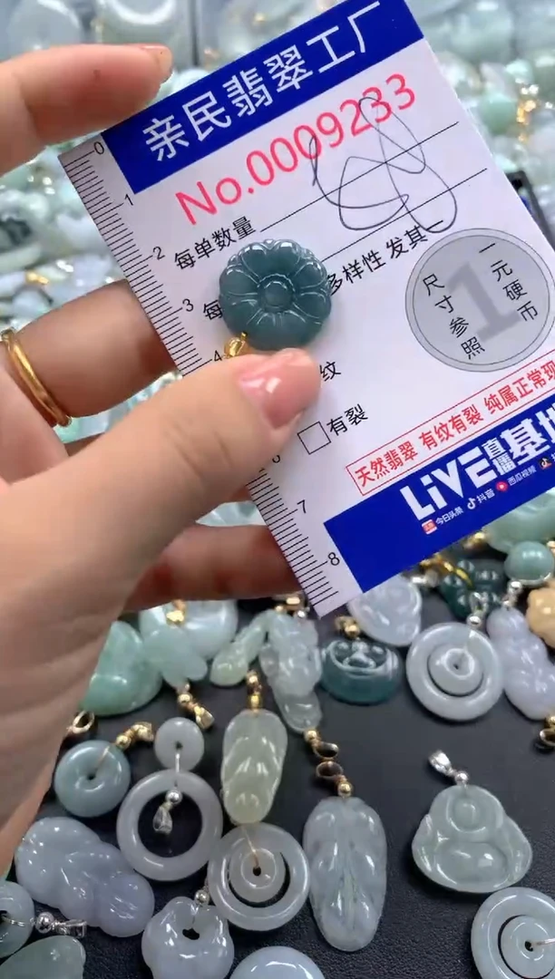 颈饰未镶嵌翡翠9233