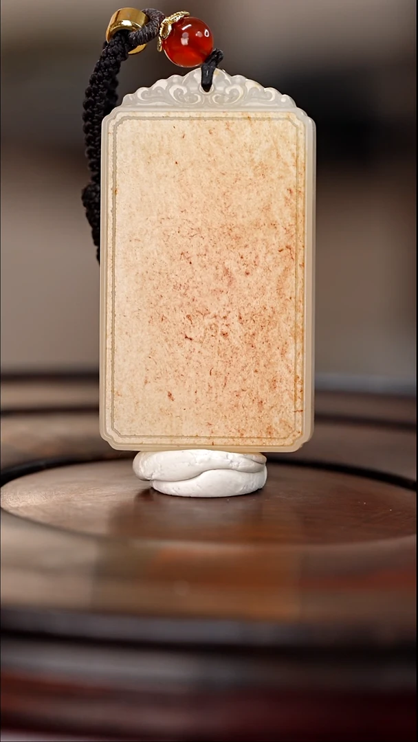 未镶嵌和田玉挂件楷*哥和田玉