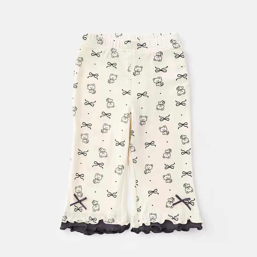 女宝蝴蝶结裤子夏季新款