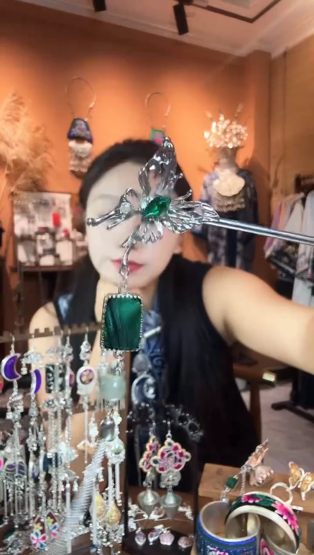 刺绣纯手工民族风发簪