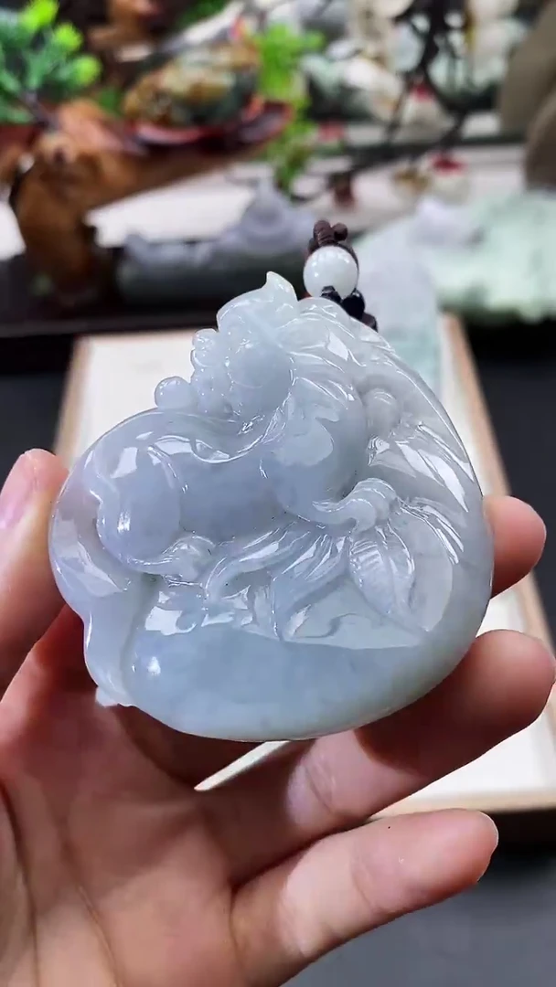 颈饰未镶嵌翡翠天然缅甸A货翡翠