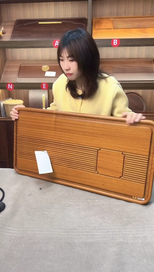 80*40*4花梨木纳福【黄】110号微瑕
