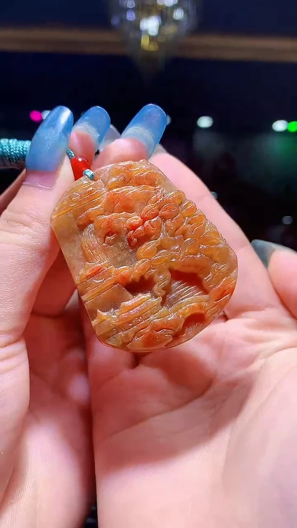 颈饰未镶嵌翡翠天然翡翠A货