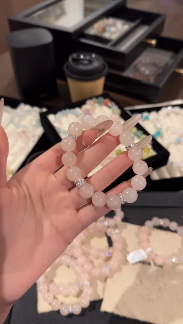 水晶手链合金水晶手链合金手链x1702