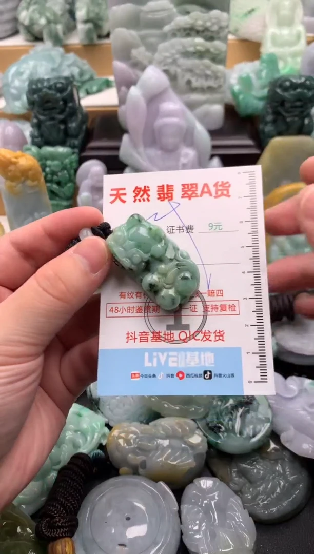 吊坠(不含链)未镶嵌翡翠1
