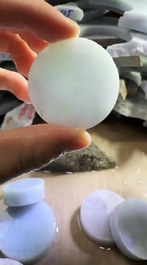 裸石翡翠缅甸翡翠A货花116