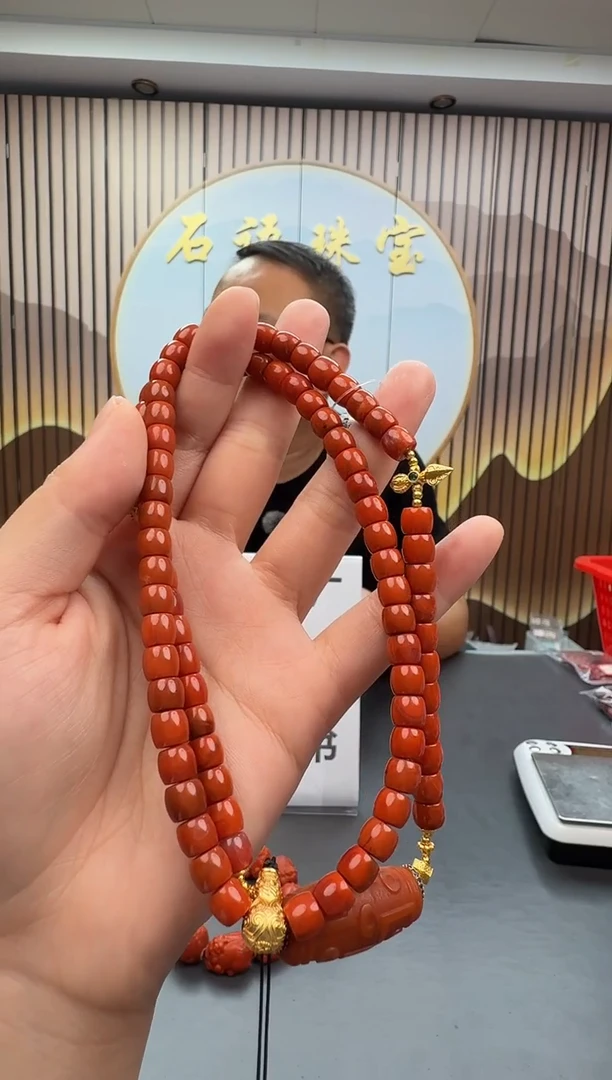 未镶嵌多圈南红玛瑙057ZB1127产品一个