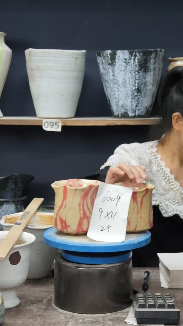 江西景德镇花盆微瑕6009