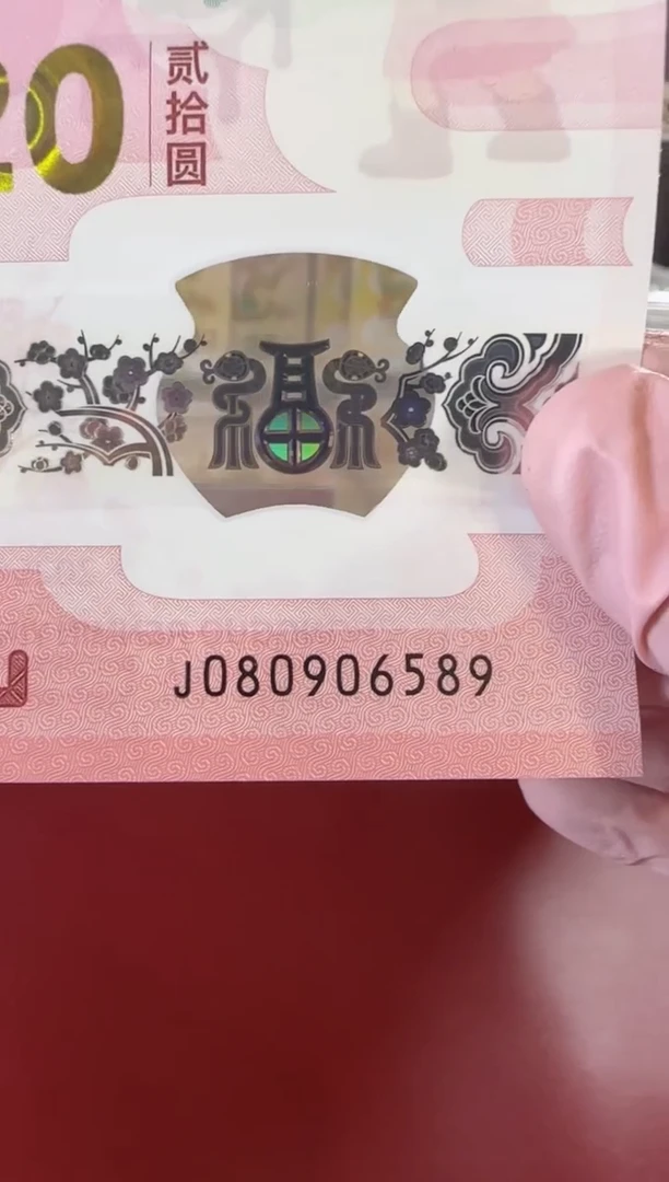 【闪购商品】塑料25蛇钞080906589单张裸