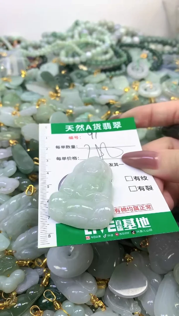 颈饰未镶嵌翡翠纯天然缅甸A货翡翠