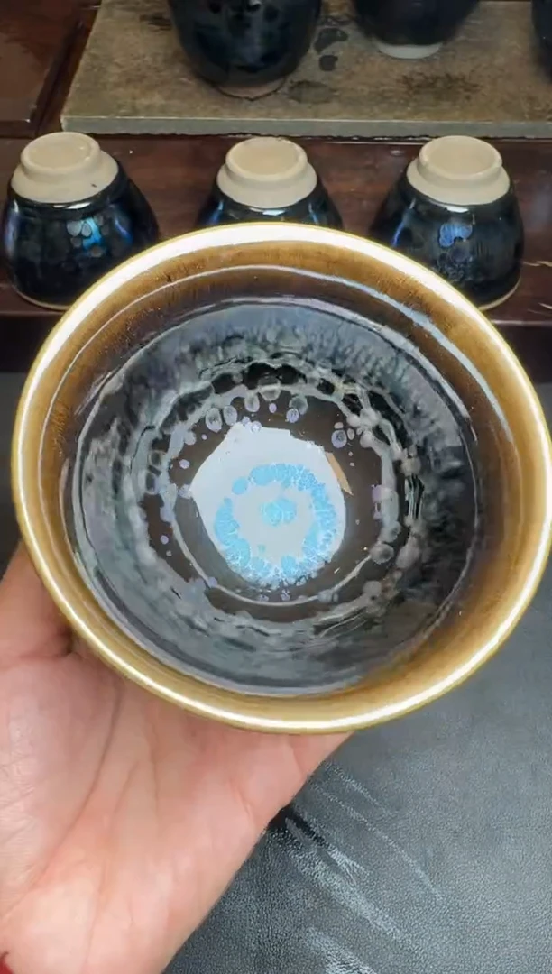 【闪购商品】茶盏建盏故事徐祖亮极曜11