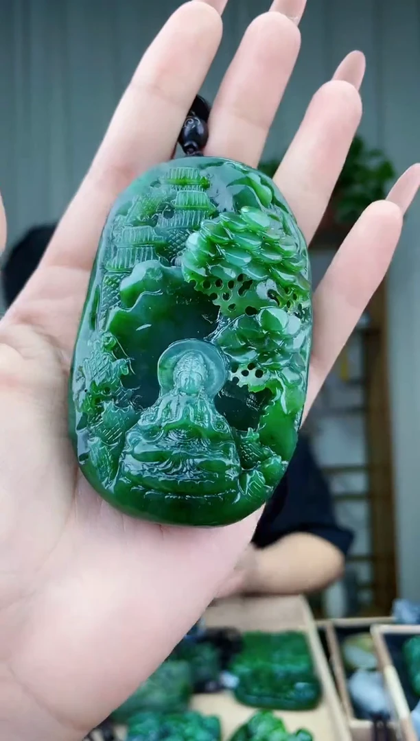 未镶嵌和田玉挂件拍一发一，多样性发货！