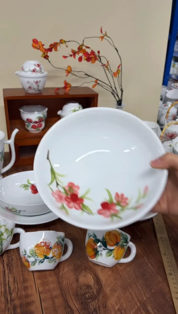 景德镇手绘釉中彩（食品级）大胖碗