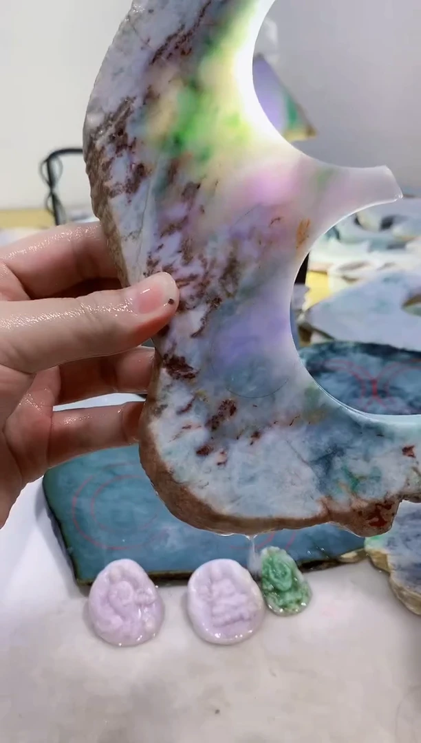 裸石翡翠0蒙0翡翠珠宝671