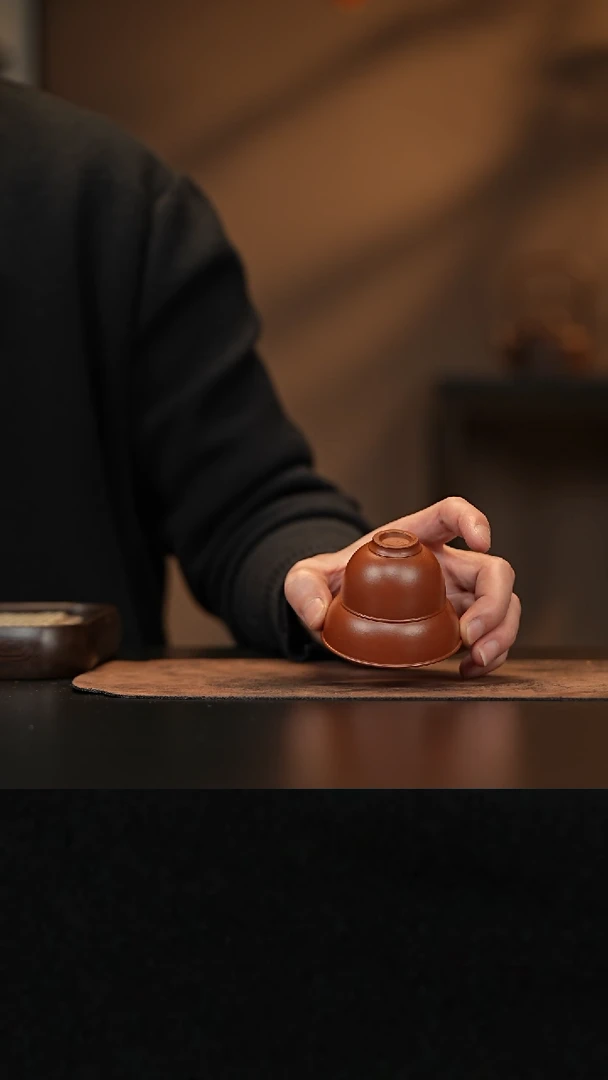 【闪购商品】紫砂茶杯允禾斋zfsgt 紫泥 葫芦杯