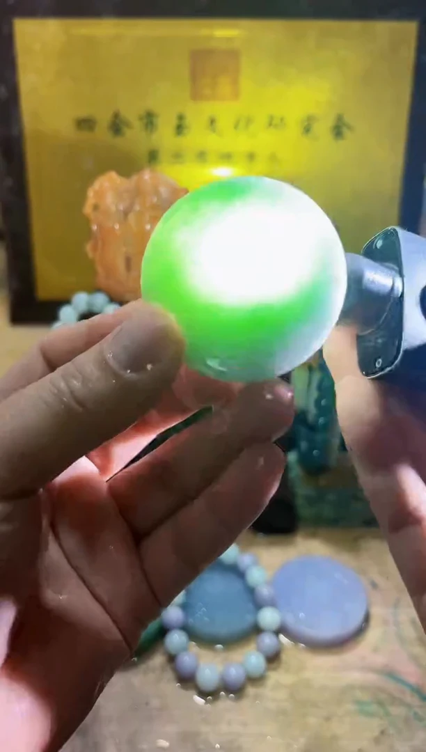 未镶嵌挂件翡翠A货常星7785