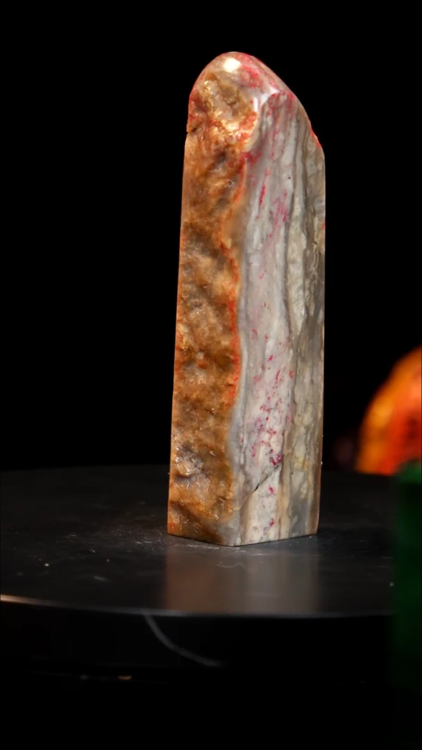 昌化石田黄鸡血石