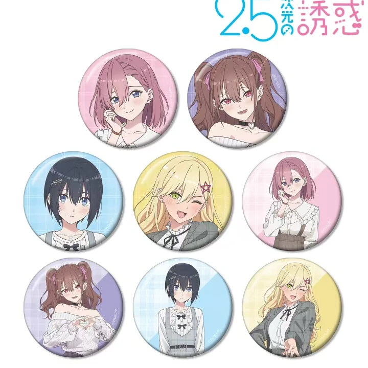 【2.5次元的诱惑】格纹装吧唧相卡 日谷直播代拆