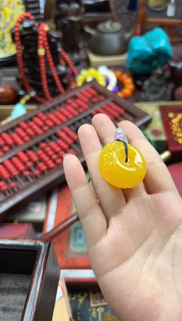 未镶嵌蜜蜡裸石——枷棋精品推荐——12