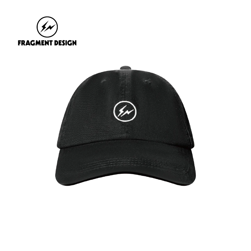FRAGMENTDESIGN【交个朋友专属】双闪电潮流百搭鸭舌帽休闲棒球帽