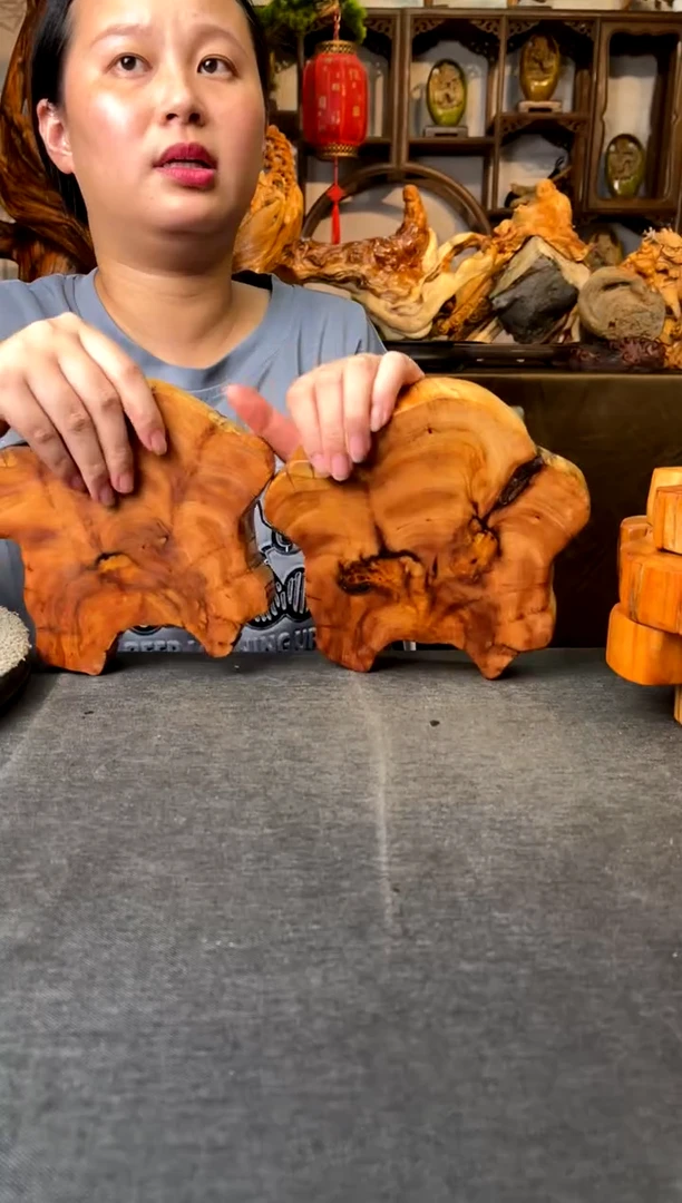 柏木（崖柏）五****）崖柏小件2片