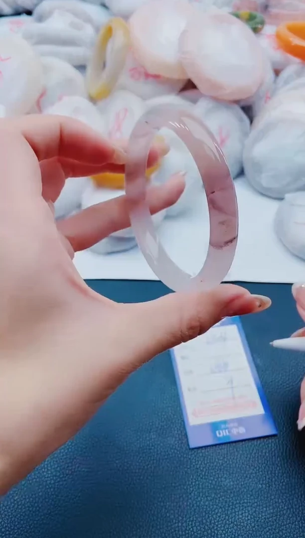 未镶嵌手镯石英质玉L304-62-63