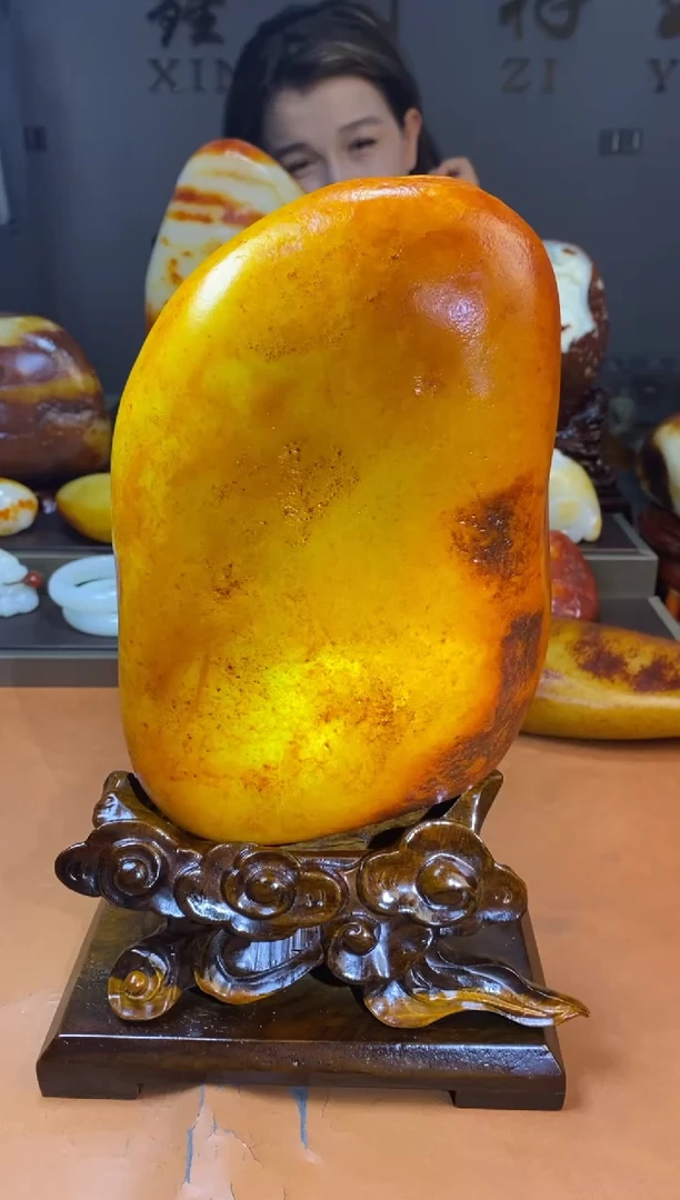和田玉未镶嵌摆件勿**…和田玉