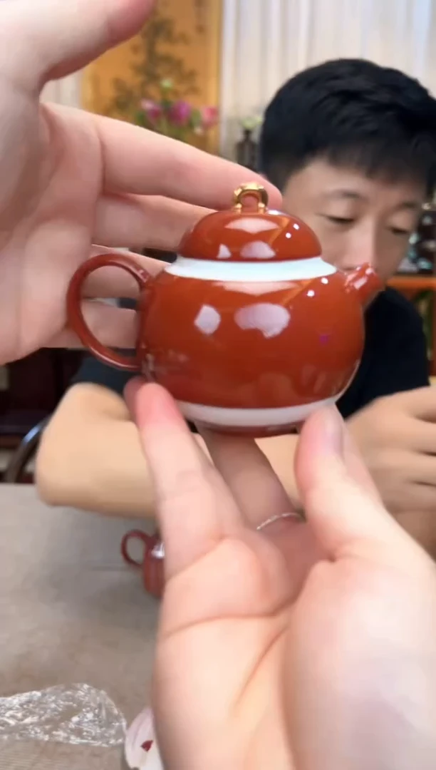 泥塑手工   如意壶