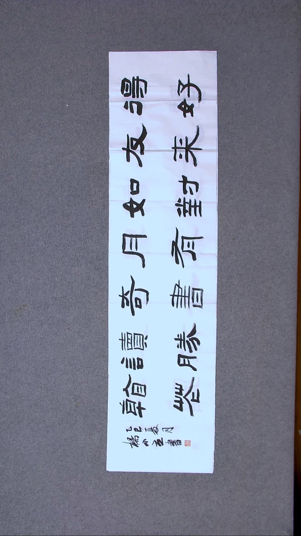 书法杨小立  河南南阳138*34四平尺