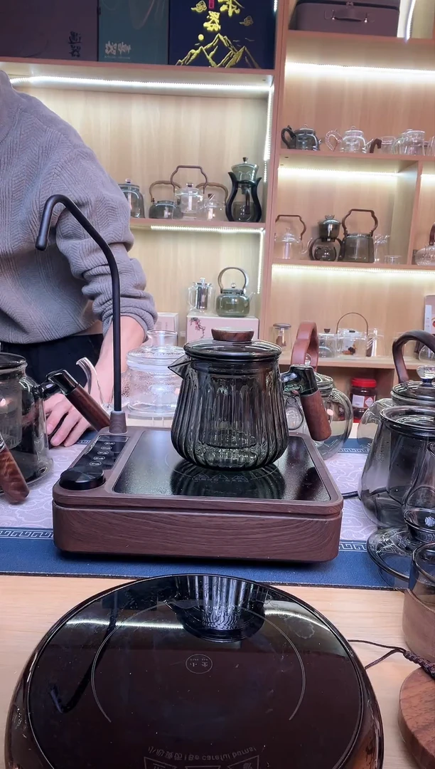 条纹壶700毫升烟灰色