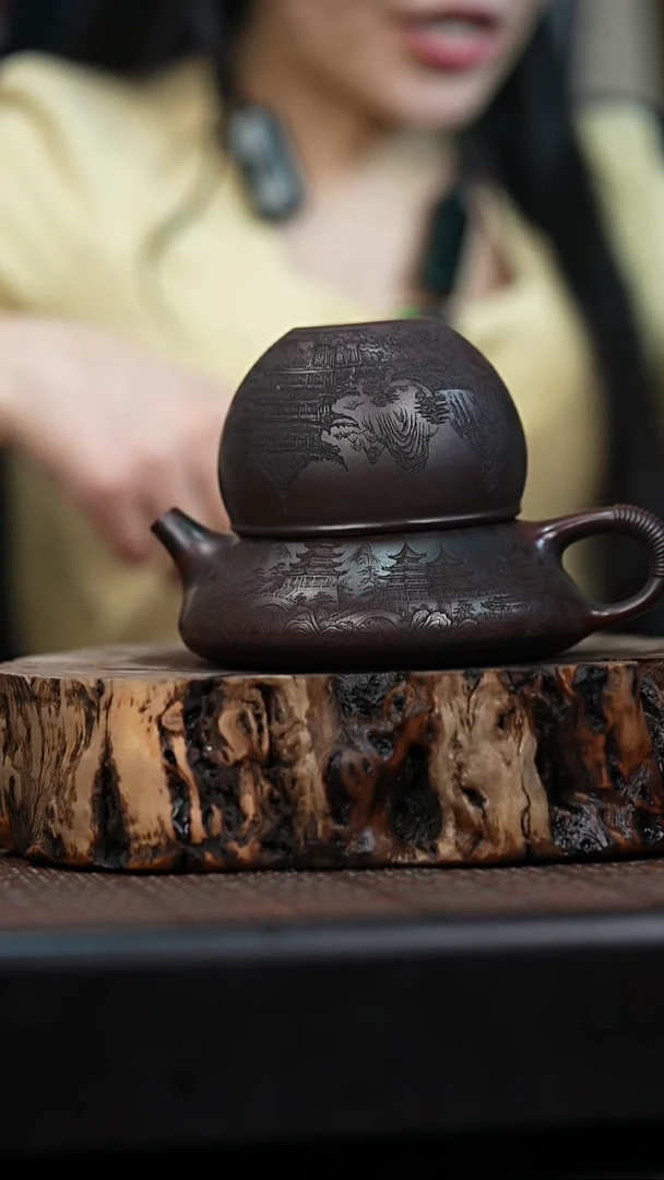 宜兴岁颐传砂原矿全手12+杯子