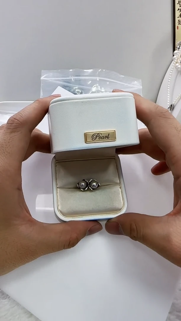 【闪购商品】海水珍珠DA银S925镶嵌c1460 珍珠