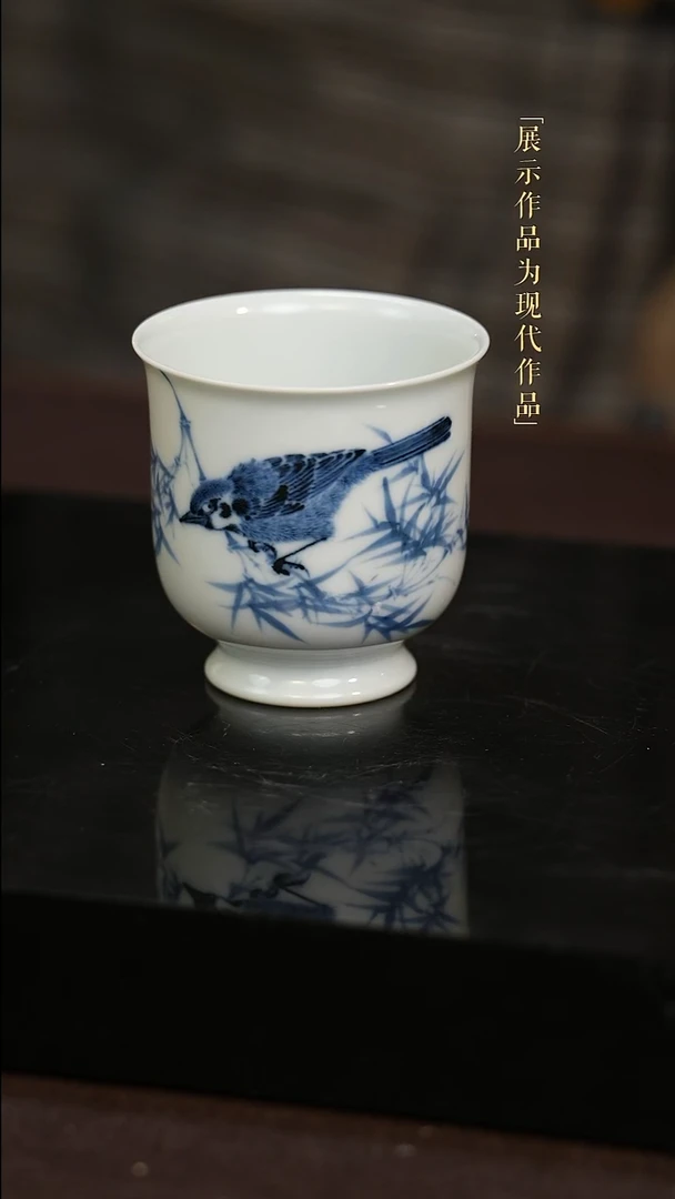 王步系列 寒雀图