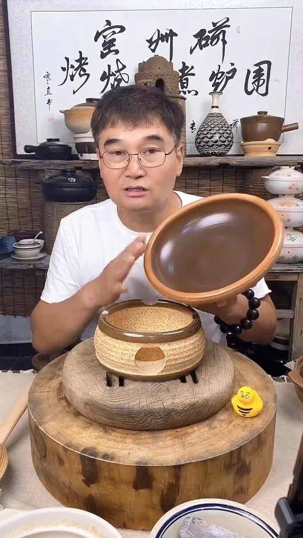 陶土土菜钵+酒精炉（共两只）