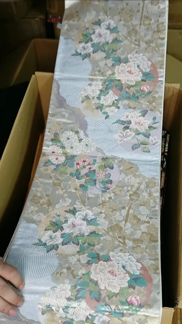 织绣织锦42六通花卉