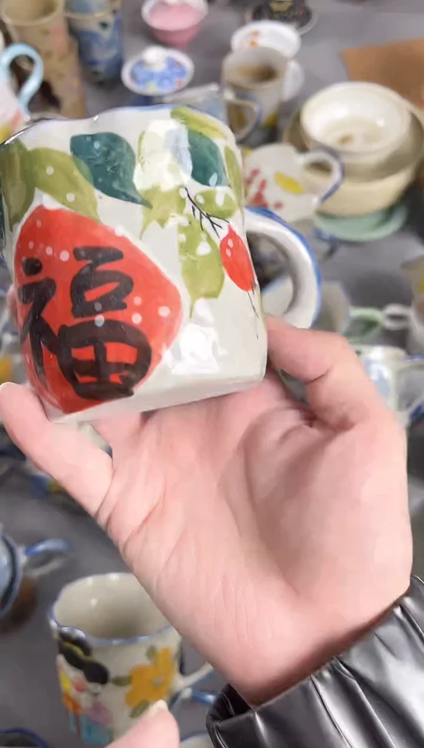 【闪购商品】瓷片景德镇手绘高温陶瓷