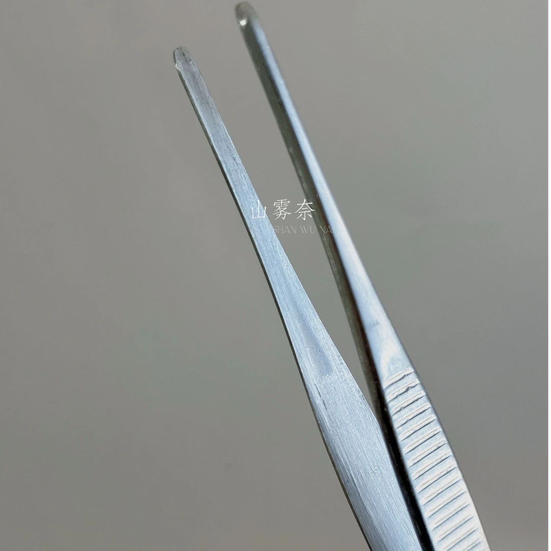 山雾奈光疗水晶延长塑形夹直镊高硬度美甲辅助工具更贴合侧直神器