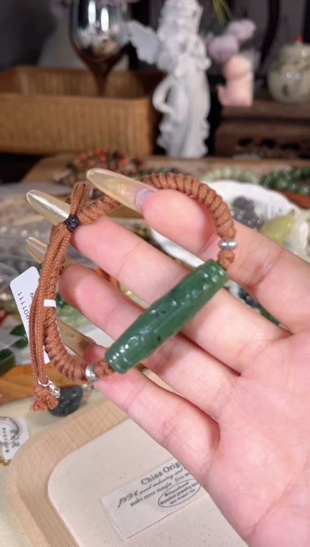 未镶嵌手链和田玉多样性发其一孤品默认微瑕