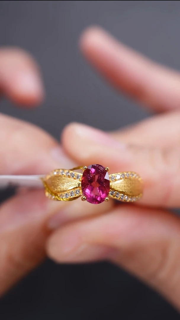 手饰银S925镶嵌碧玺手饰