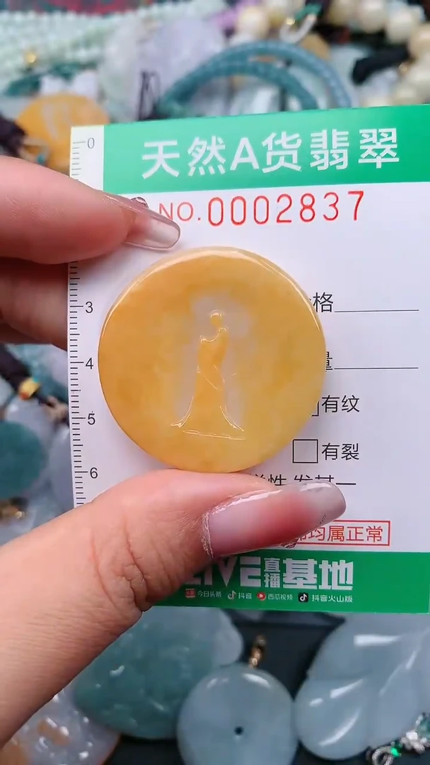 颈饰未镶嵌翡翠.0002837