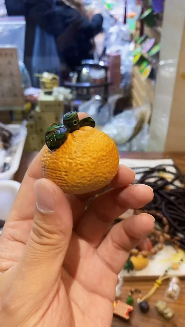 【闪购商品】非洲檀香把件大橘子卡4.5