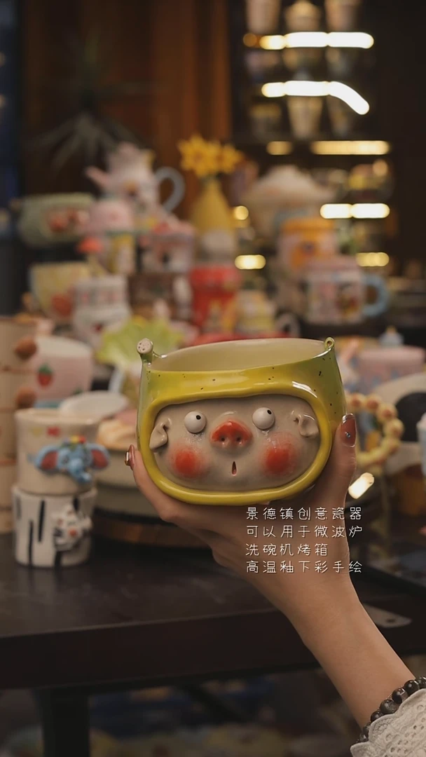 景德镇釉下彩绘设计师款式陶瓷