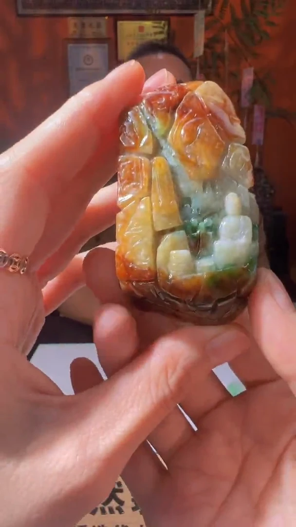 定制翡翠未镶嵌DSJ00178翡翠吊坠