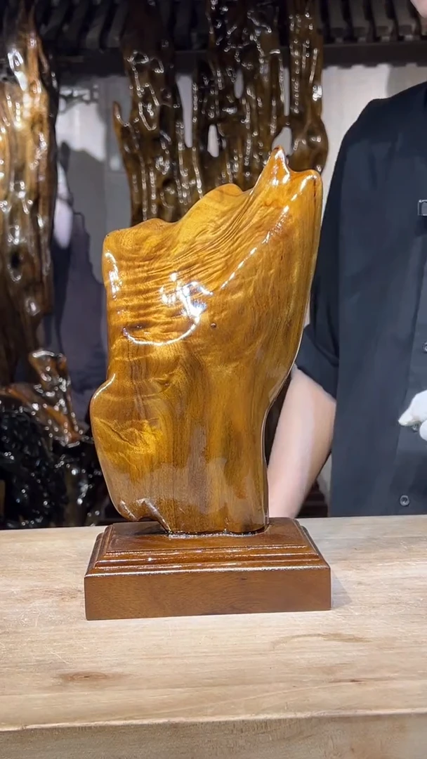 金丝楠金丝楠小叶桢楠摆件34-17-13