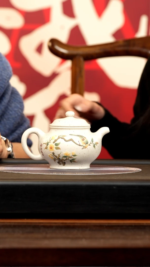 【闪购商品】紫砂茶壶RJT 掇只 白泥