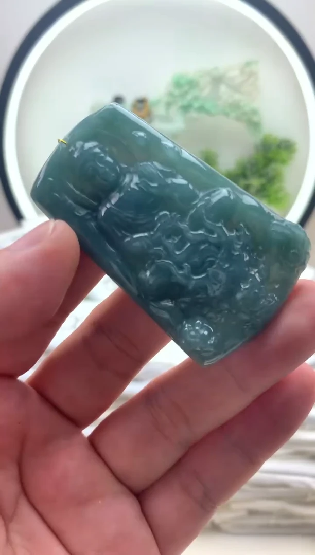 颈饰未镶嵌翡翠阿弥陀佛